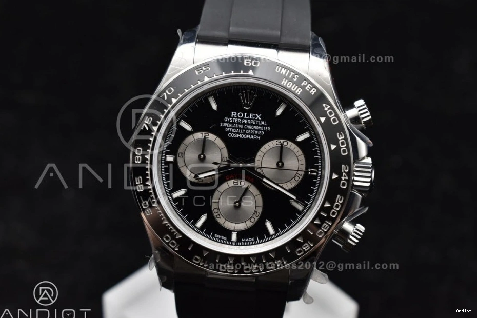 Strap on SH4131 Best V5 Edition Daytona 126519LN 1:1 Rubber QF 0420